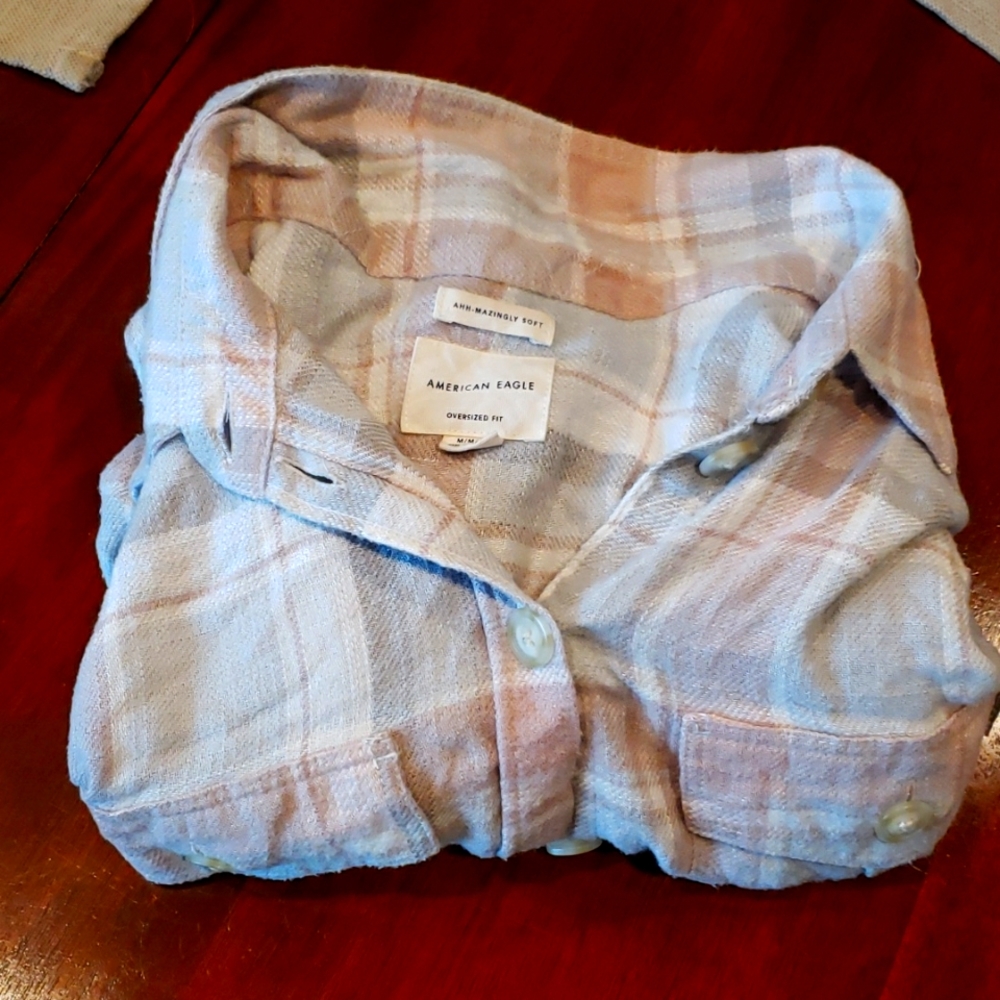 American Eagle Soft Pastel Flannel